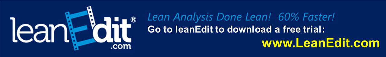Lean Edit Software banner